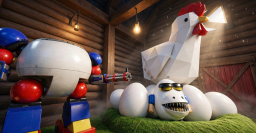 Ucieczka Mr. Egg s HIDEOUT (OBBY)