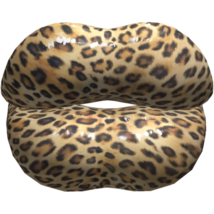 Huge Sausage Lips Leopard Baddie Big Duck Y2K Doll