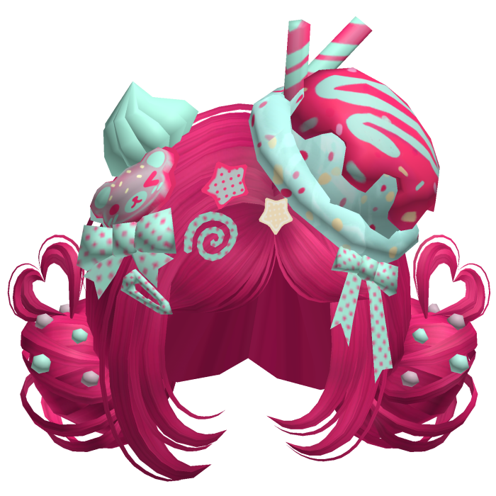 ♡ Ice Cream Girly Buns (Pinkie Pie)