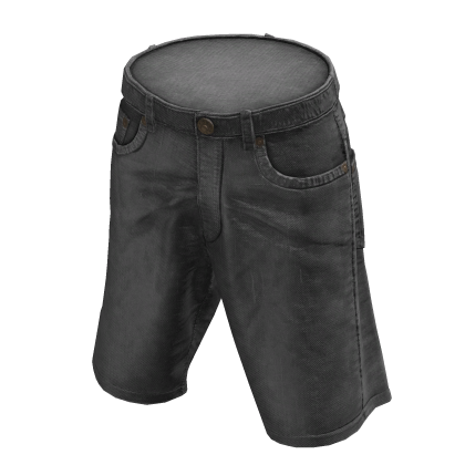 y2k Grey Jean Shorts thumbnail