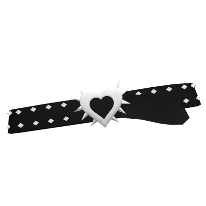 Y2K Spiked Heart Belt 1.0