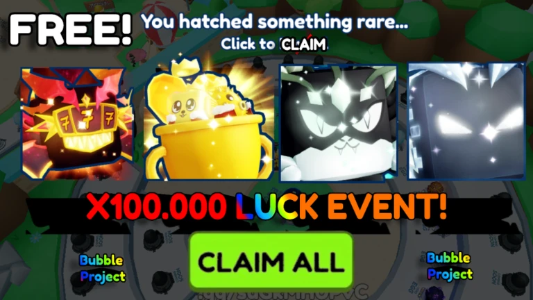 [🍀X100K] BUBBLE GUM SIMULATOR INFINITY MODDED!