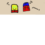 Cheeto puff and bruno