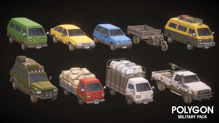 Polygon Military Vehicles preview 1