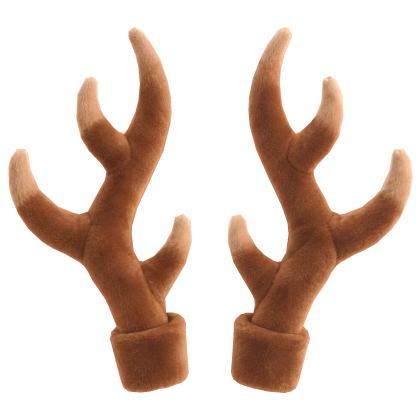 Plush Deer Antler Costume Pair