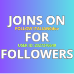 FOLLOW ME (ITALIAN0dev)