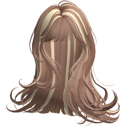 Silky Long Angelic Swirly Hair (Neapolitan)