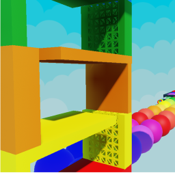 Mega Rainbow 🌈 Obby!
