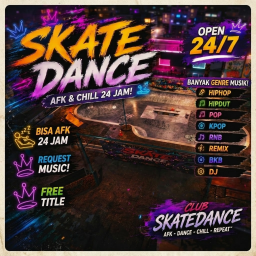 [ New 24/7 ] SKATE DANCE 🛹