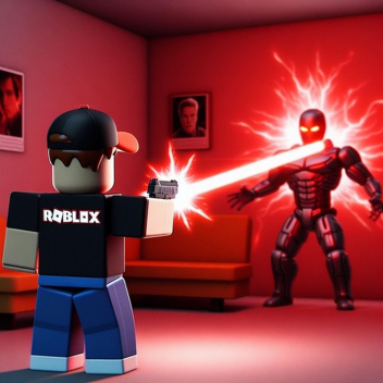 Shoot npc's with a laser beam