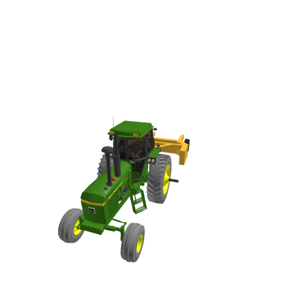 JOHN DEERE 4430 WITH SCRAPER