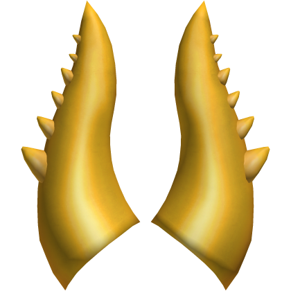 Yellow Gold Candle of Pwnage Horns Add-On