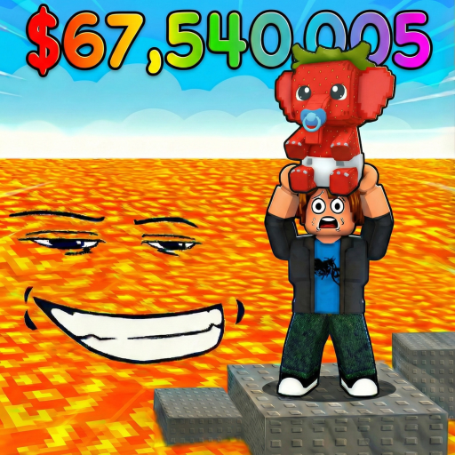 Survive LAVA for Baby Brainrots!