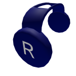 Ocean Blue Clockwork Headphones