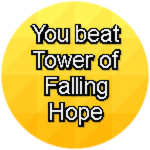 You Beat Tower of Falling Hope