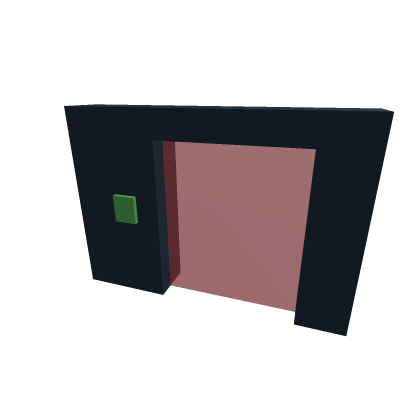 Door that opens with click of a button!