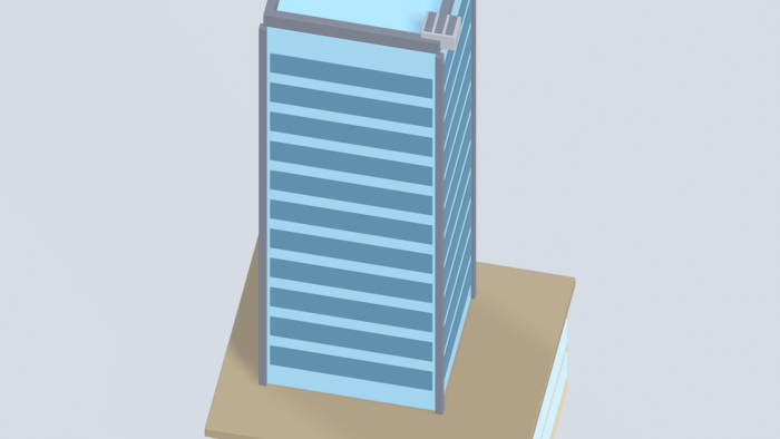 Low Poly Skyscraper Pack x12 Modular City Towers preview 7
