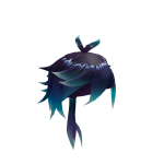 Cute Water Anime Hair
