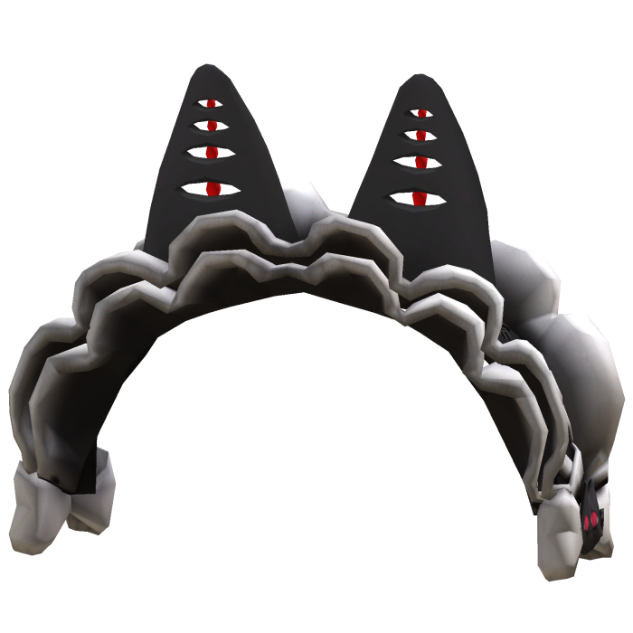 Gothic Demon Cat Maid Headband