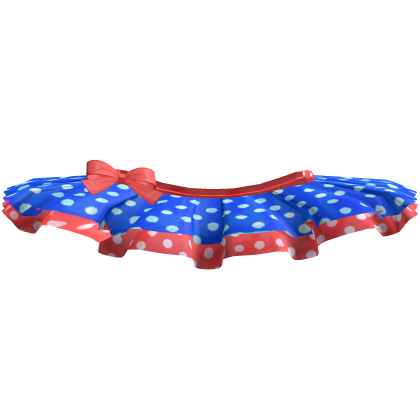 ♡ red white and blue ! tweencore kawaii tutu skirt Roblox item