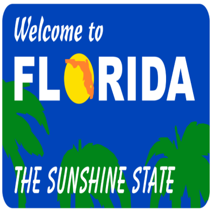 [FREE] Welcome to Florida sign! Roblox decal