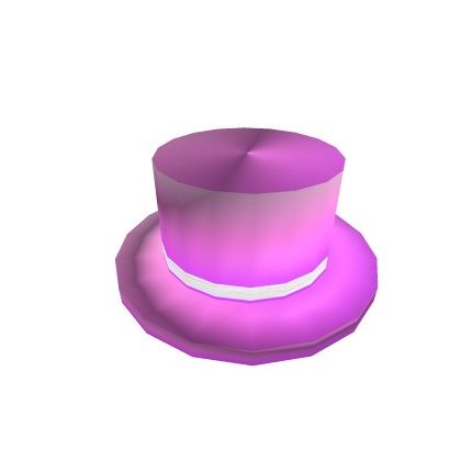Amethyst Pink Gradient Top Hat Roblox item