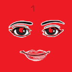 Woman Face Happy Birthday