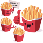 FRENCH FRY ARMY!