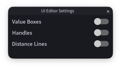 UI Editor Settings preview 1