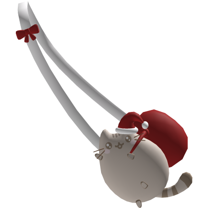 ♡ Cute Red Christmas Pusheen Front Bag