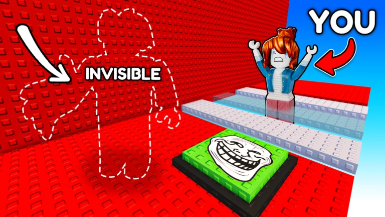 Troll Invisible Tower🖐️