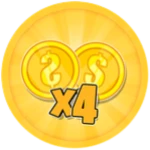 4x Coins