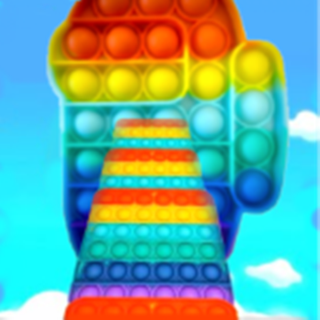 500 STAGES RAINBOW EASY POPPIT OBBY!!! [NEW!!] 