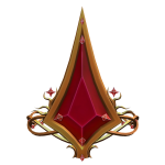 Red Federation Crown Golden