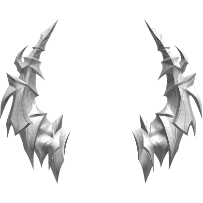 White Warlord Horns