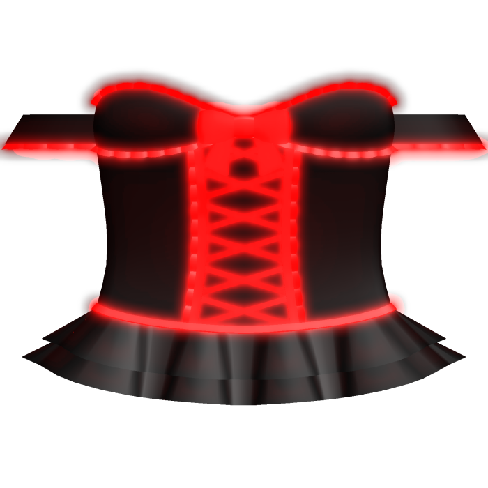 [GLOWING] red halloween | LED halloween dress