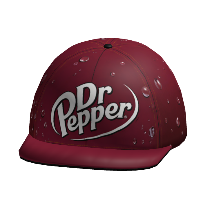 Dr. Pepper Soda Swag Cap