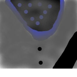 the dark