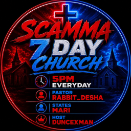 SCAMMA 7 DAY CHURCH [BACK]