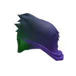 Purple Wasteland Scene Hair