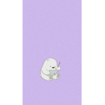 Violet teddy bear group
