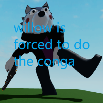 willow is forced to do the conga: the game