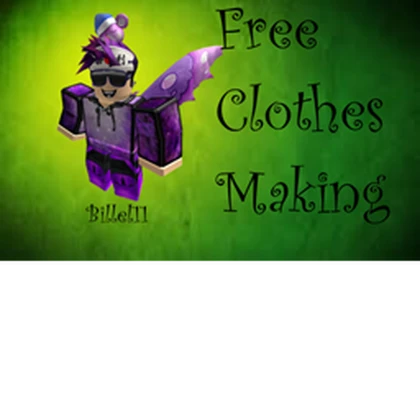 Free Clothes Making Roblox group icon