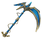 Floating Cyan Rich Scythe