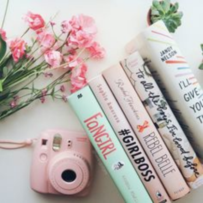 Flowers and Books Roblox decal