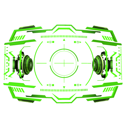 Cyber Future Visor Green
