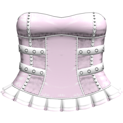 Gothic Emo Corset Dress in Pink