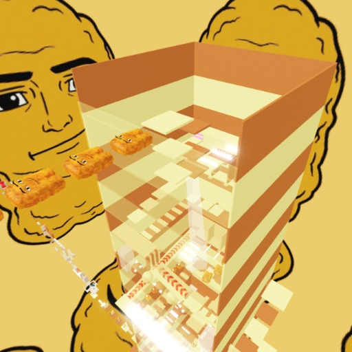 Chicken Nugget Troll Tower