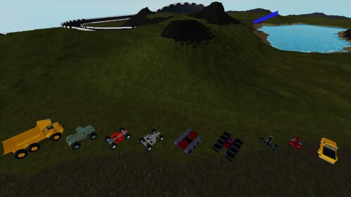 Tracked vehicle, suspension and racing tests.