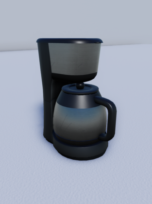 Coffee machine with coffee pot preview 1